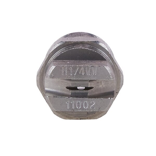front of nozzle